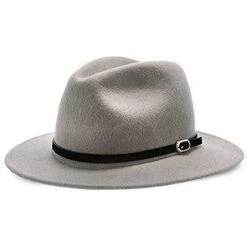 Legacy - Walrus Hats Grey Wool Felt Fedora Hat - H7002 -Bailey Store H7002 GYa