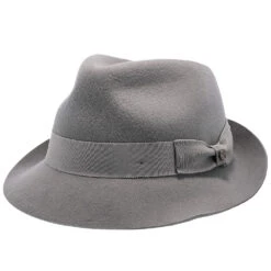 Triumph - Walrus Hats Grey Wool Felt Trilby Hat - H7004 -Bailey Store H7004 GY 0a
