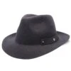 Journey - Walrus Hats Wool Felt Fedora Crushable Hat - H7009