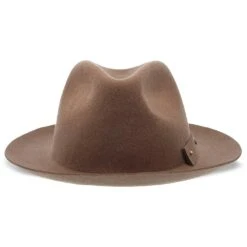 Journey - Walrus Hats Wool Felt Fedora Crushable Hat - H7009 -Bailey Store H7009 BRN 2c