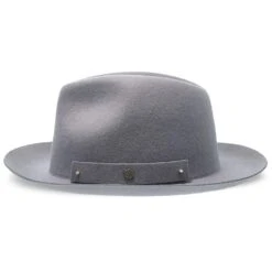 Journey - Walrus Hats Wool Felt Fedora Crushable Hat - H7009 -Bailey Store H7009 GY 3c