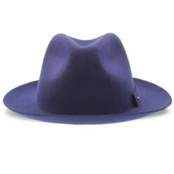 Journey - Walrus Hats Wool Felt Fedora Crushable Hat - H7009 -Bailey Store H7009 NAVY 2c