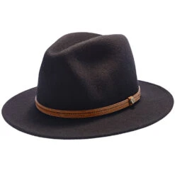 Big Sur - Walrus Hats Dark Brown Wool Felt Safari Hat