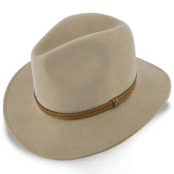 Big Sur - Walrus Hats Dark Brown Wool Felt Safari Hat -Bailey Store H7014 BRN 1b