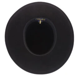 Whistler - Walrus Hats Black Wool Felt Pork Pie Hat - H7016 -Bailey Store H7016 BLK 7a