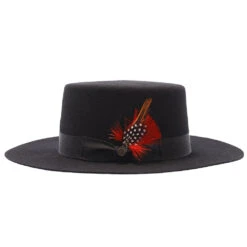 East Coast - Walrus Hats Wool Felt Bolero Hat -Bailey Store H7025 BLK 2a