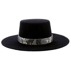 Serpentine - Walrus Hats Wool Felt Bolero Hat -Bailey Store H702606 BLK 1