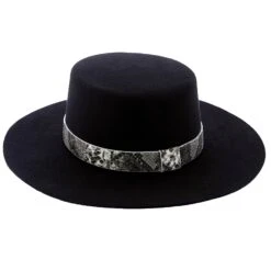 Serpentine - Walrus Hats Wool Felt Bolero Hat -Bailey Store H702606 BLK 3