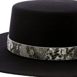 Serpentine - Walrus Hats Wool Felt Bolero Hat -Bailey Store H702606 BLK 4