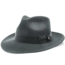 Imperial - Walrus Hats White Center Dent Wool Felt Fedora Hat 23 Imperial - Walrus Hats White Center Dent Wool Felt Fedora Hat -Bailey Store H7028 GY 0c