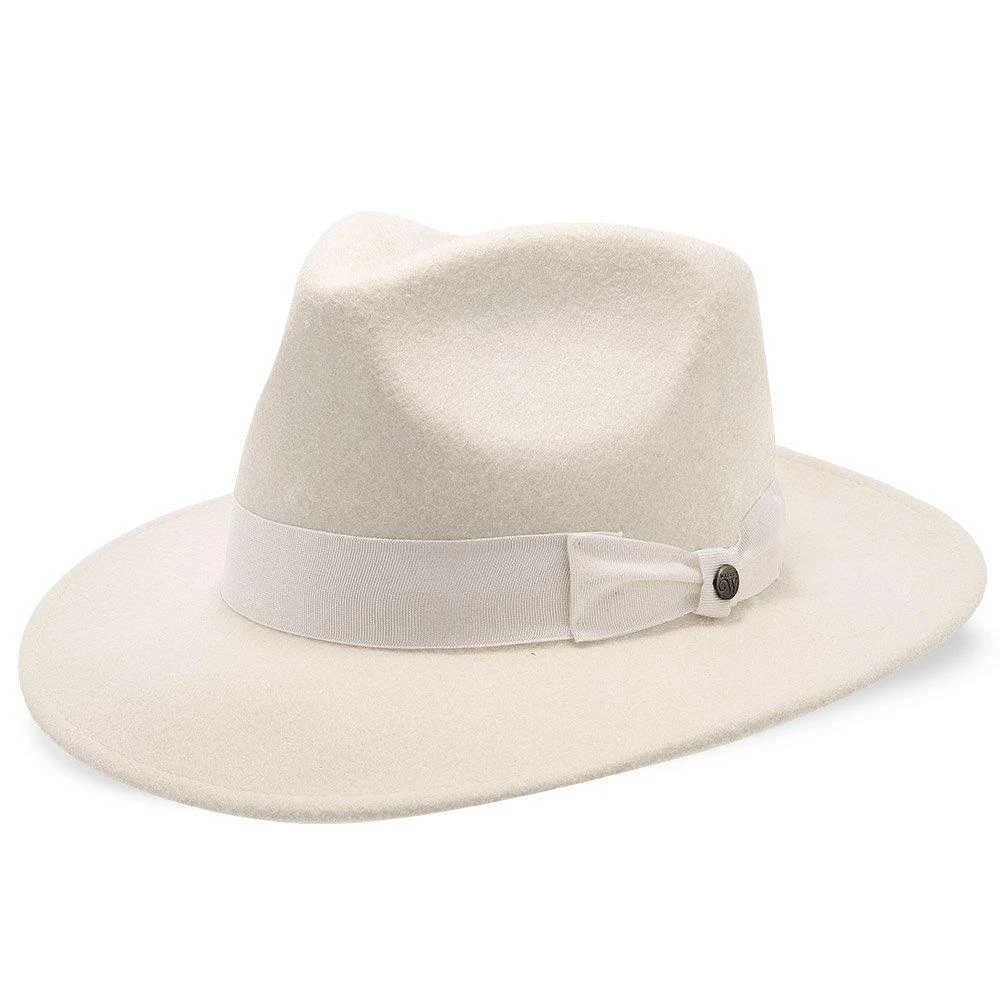 Imperial - Walrus Hats White Center Dent Wool Felt Fedora Hat 5 Imperial - Walrus Hats White Center Dent Wool Felt Fedora Hat - Image 5