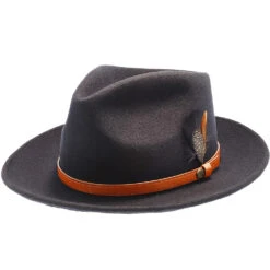 Seville - Walrus Hats Wool Fedora Hat