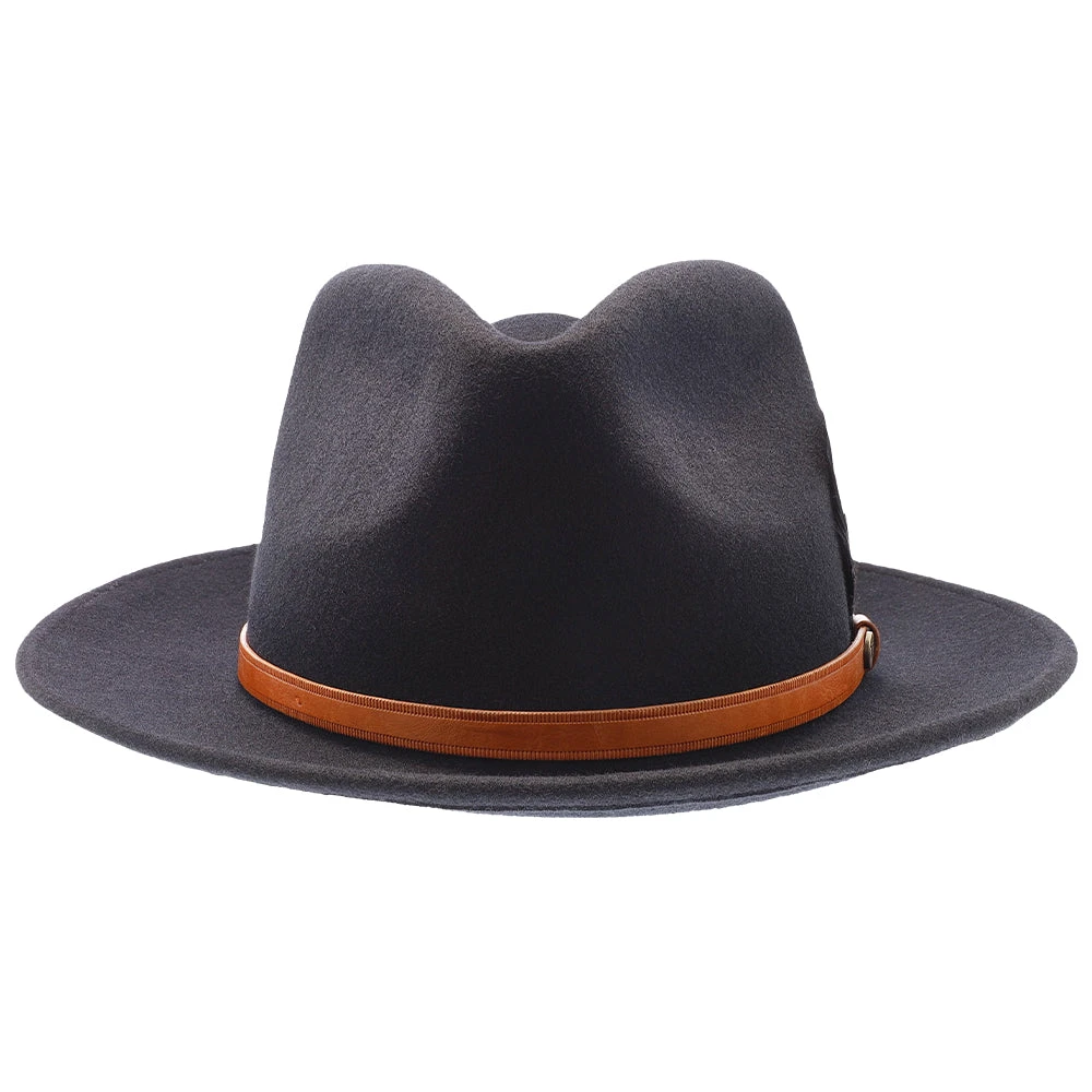 Seville - Walrus Hats Wool Fedora Hat 3 Seville - Walrus Hats Wool Fedora Hat - Image 3