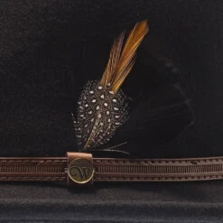 Sightseer - Walrus Hats Wool Fedora Hat -Bailey Store H7039 BLK 4a