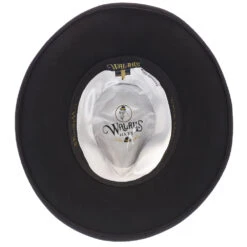 The Westland - Walrus Hats Wool Fedora Hat -Bailey Store H7040 BLK 6a