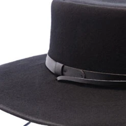 High Key - Walrus Hats Wool Bolero Hat -Bailey Store H7064 BLK 3a