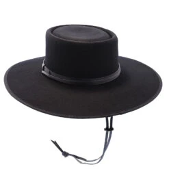 High Key - Walrus Hats Wool Bolero Hat -Bailey Store H7064 BLK 5a
