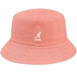 Kangol Bermuda Cotton Bucket Hat -Bailey Store K3050ST Kangol BERMUDA BUCKET PEACH PINK 1
