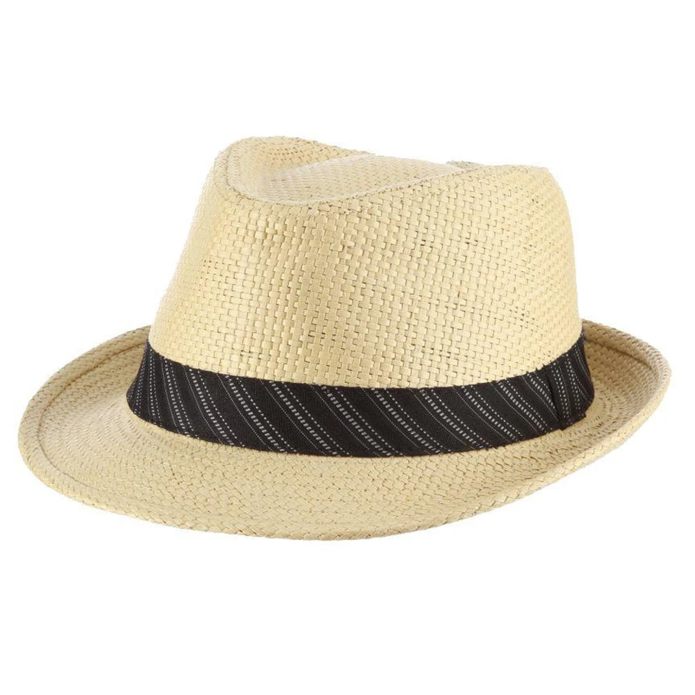 Central - DPC MS177 Sand Matte Toyo Fedora Hat 7 Central - DPC MS177 Sand Matte Toyo Fedora Hat - Image 7