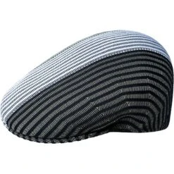 Kangol Tri Tone Rib 504 Cotton Flat Cap