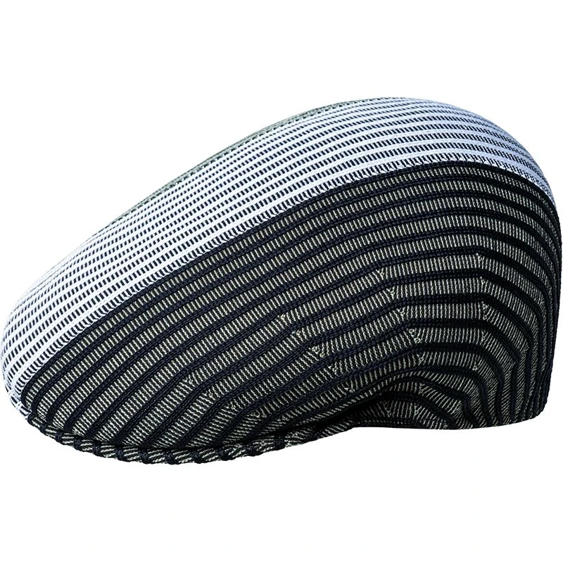 Kangol Tri Tone Rib 504 Cotton Flat Cap 1 Kangol Tri Tone Rib 504 Cotton Flat Cap