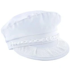 Pallas - Aegean Cotton Greek Fisherman Hat - Made In Greece -Bailey Store aegean greek fisherman pallas aegean aeg101 white cotton greek fisherman hat hat 16524303827084