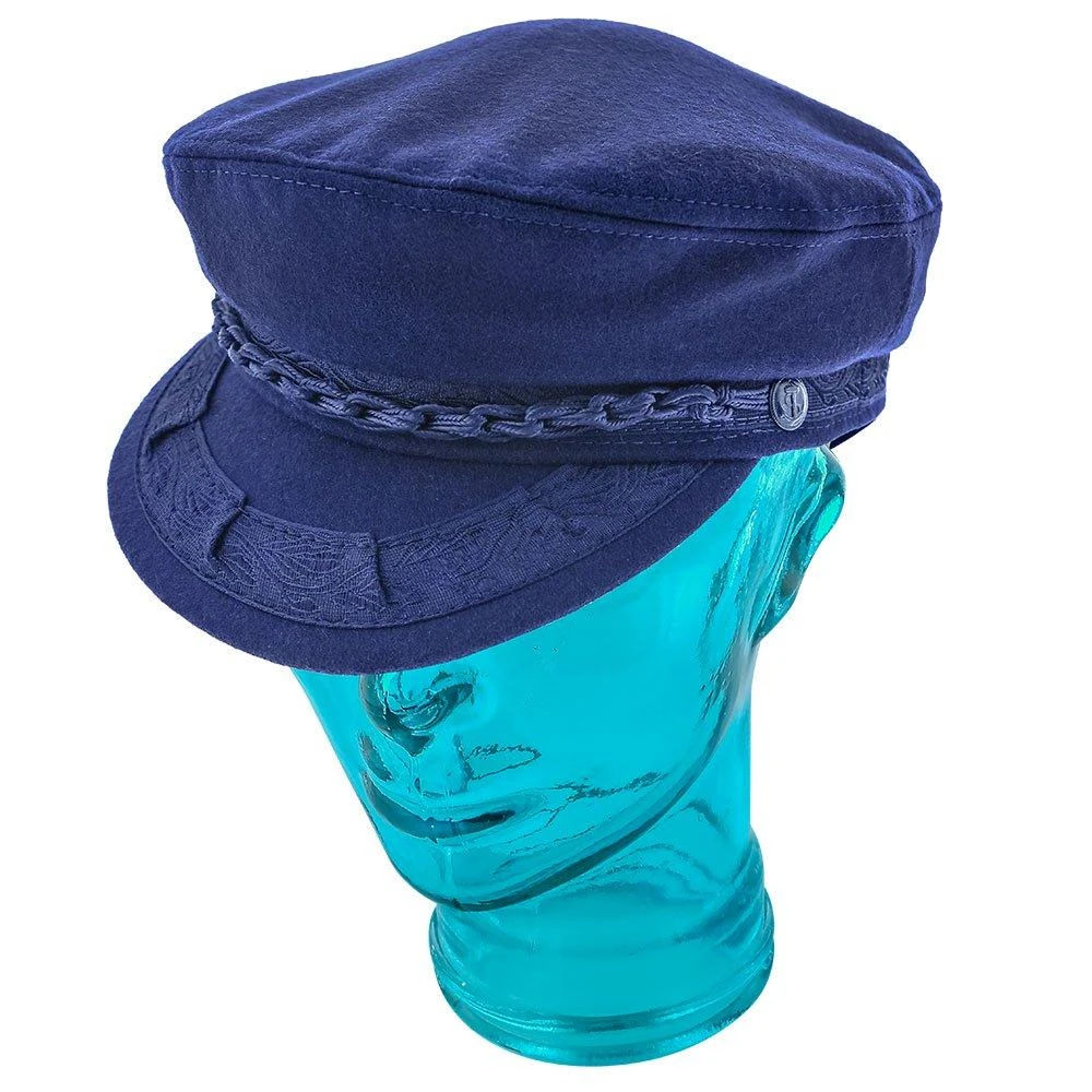 Triton - Aegean Wool Blend Greek Fisherman Hat - Made In Greece 6 Triton - Aegean Wool Blend Greek Fisherman Hat - Made In Greece - Image 6