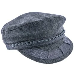 Triton Previous Season Colors - Aegean Wool Blend Greek Fisherman Hat - Made In Greece -Bailey Store aegean greek fisherman triton aegean aeg100 navy wool blend greek fisherman hat hat 16708382490764 67f547d2 5c61 4311 9c41 acaecea52514