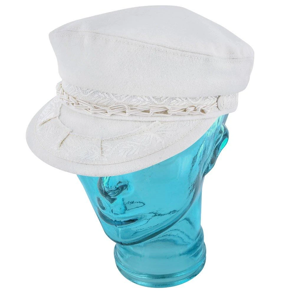 Triton - Aegean Wool Blend Greek Fisherman Hat - Made In Greece 4 Triton - Aegean Wool Blend Greek Fisherman Hat - Made In Greece - Image 4