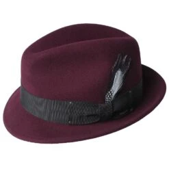 Tino - Bailey Wool Fedora Hat -Bailey Store bailey fedora port large tino bailey wool fedora hat hat 16707708387468