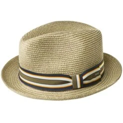 Salem - Bailey Poly Braid Toyo Straw Fedora Hat -Bailey Store bailey trilby driftwood large salem bailey poly braid toyo straw fedora hat hat 17280330825868