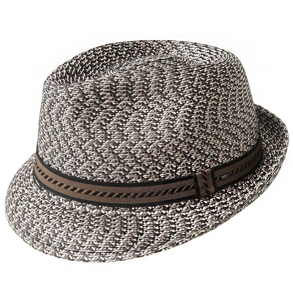Mannes - Bailey Poly Braid Toyo Straw Trilby Hat 3 Mannes - Bailey Poly Braid Toyo Straw Trilby Hat - Image 3