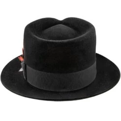 Naples - Biltmore Fur Felt C-Crown Fedora Hat - BF4240 -Bailey Store biltmore fedora naples biltmore fur felt c crown fedora hat bf4240 hat 16524356419724