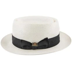 Montego - Biltmore Grade 3 Panama Pork Pie Hat - BS5953 -Bailey Store biltmore porkpie montego biltmore grade 3 panama pork pie hat bs5953 hat 16524351045772