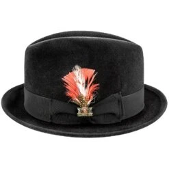 New York - Biltmore Fur Felt Stingy Brim Fedora Hat - BF5747 -Bailey Store biltmore trilby new york biltmore fur felt stingy brim fedora hat bf5747 hat 16712470429836