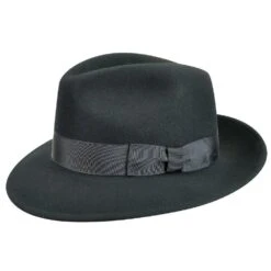 Frederick - Country Gentleman Wool Fedora Hat -Bailey Store country gentleman fedora black large frederick country gentleman wool fedora hat hat 16524851216524 2e33a6e4 5300 44d7 bb00 3c13234e01ed