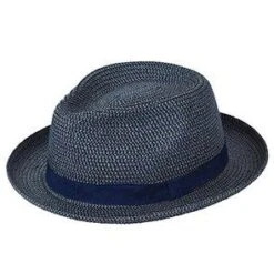 Tomlin Country Gentleman Poly & Toyo Braid Hat -Bailey Store country gentleman fedora navy large tomlin country gentleman poly toyo braid hat hat 16556594790540