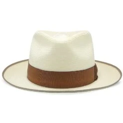 Bradshaw - Dobbs Milan Straw Fedora Hat 12 Bradshaw - Dobbs Milan Straw Fedora Hat -Bailey Store dobbs fedora bradshaw dobbs milan straw fedora hat hat 16524668534924