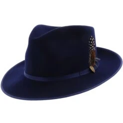 Delavan B - Dobbs Wool Felt Fedora Hat -Bailey Store dobbs fedora delavan b dobbs wool felt fedora hat hat 17093203132556