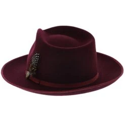 Delavan B - Dobbs Wool Felt Fedora Hat -Bailey Store dobbs fedora delavan b dobbs wool felt fedora hat hat 17093218402444