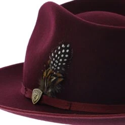 Delavan B - Dobbs Wool Felt Fedora Hat -Bailey Store dobbs fedora delavan b dobbs wool felt fedora hat hat 17093219418252