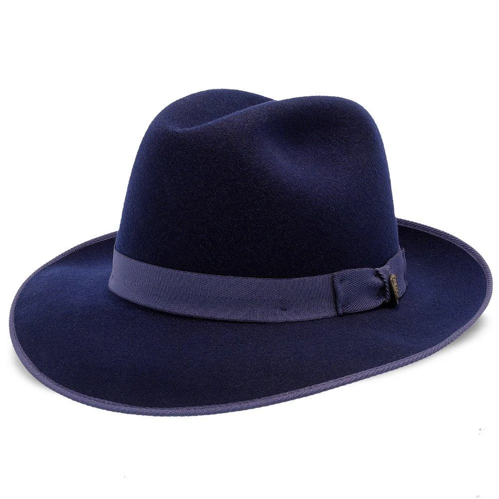 Dobbs Regalis B Wool Felt Fedora Hat 2 Dobbs Regalis B Wool Felt Fedora Hat - Image 2