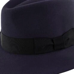 Egan - Dobbs Navy Fur Felt Fedora Hat -Bailey Store dobbs fedora egan dobbs navy fur felt fedora hat hat 16524526223500