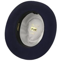Egan - Dobbs Navy Fur Felt Fedora Hat -Bailey Store dobbs fedora egan dobbs navy fur felt fedora hat hat 16524526321804
