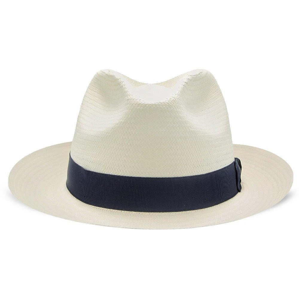 Epitome - Dobbs Shantung Straw Fedora Hat 4 Epitome - Dobbs Shantung Straw Fedora Hat - Image 4