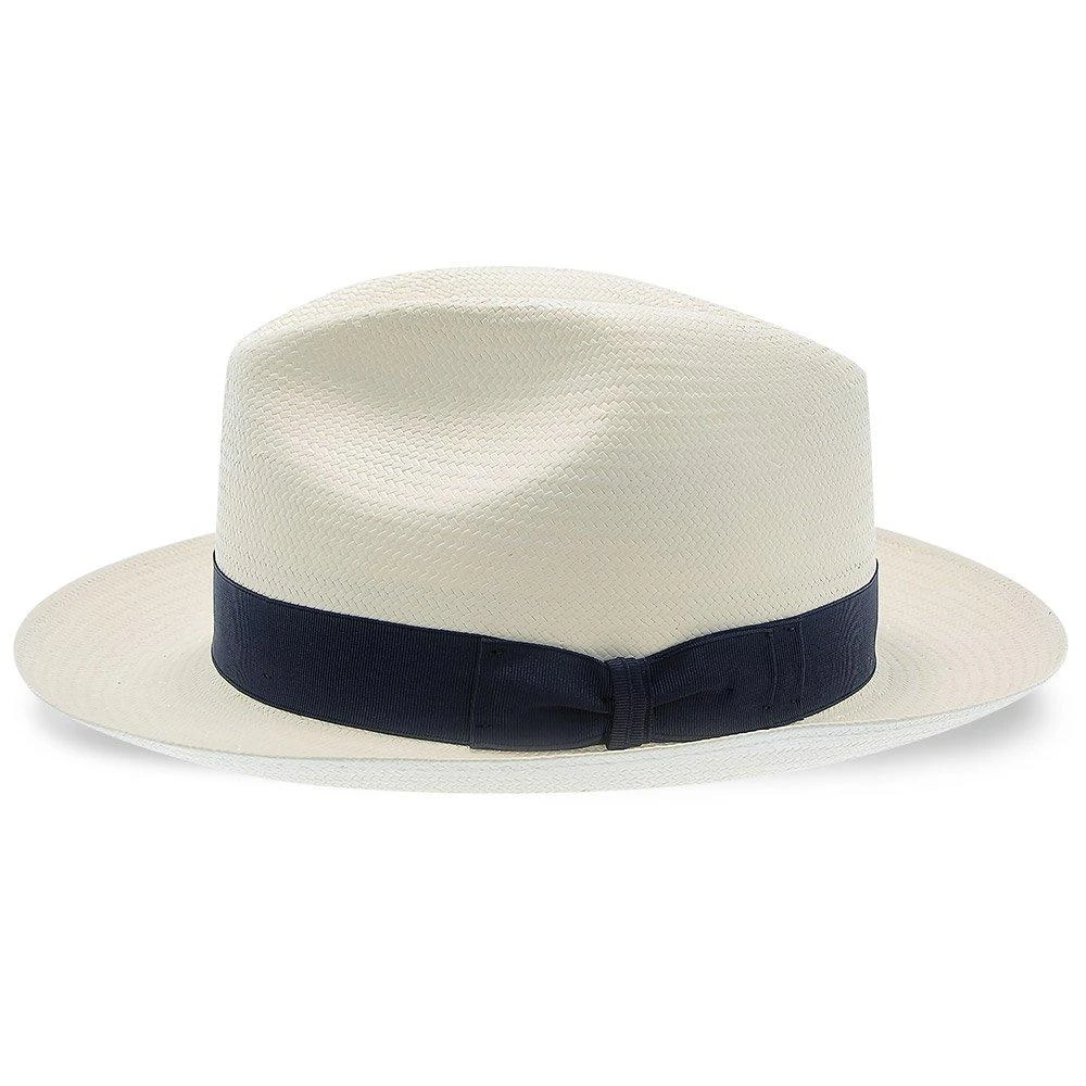 Epitome - Dobbs Shantung Straw Fedora Hat 5 Epitome - Dobbs Shantung Straw Fedora Hat - Image 5