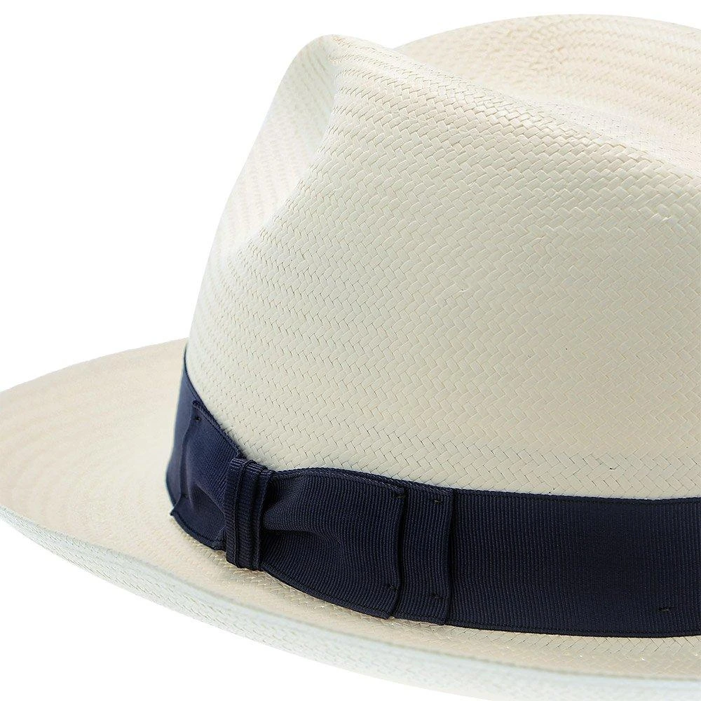 Epitome - Dobbs Shantung Straw Fedora Hat 8 Epitome - Dobbs Shantung Straw Fedora Hat - Image 8