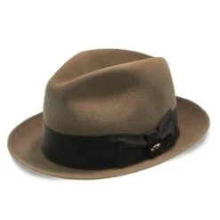Jet 707 - Dobbs Fur Felt Fedora Hat - DFJET7 -Bailey Store dobbs fedora jet 707 dobbs fur felt fedora hat dfjet7 hat 16524200312972