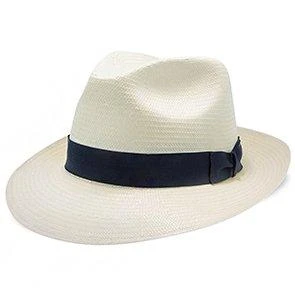Epitome - Dobbs Shantung Straw Fedora Hat 1 Epitome - Dobbs Shantung Straw Fedora Hat