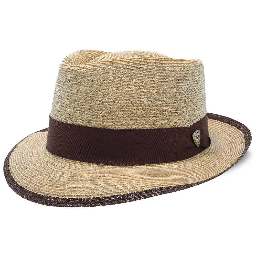 The Lineup - Dobbs Hemp Straw Fedora Hat 2 The Lineup - Dobbs Hemp Straw Fedora Hat - Image 2